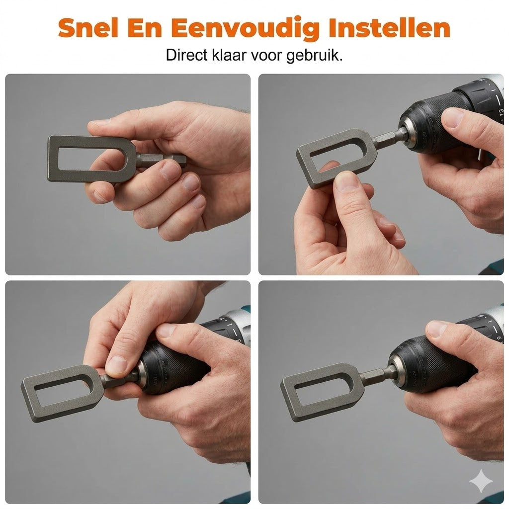 Elektrische boor draadtwistgereedschap bit