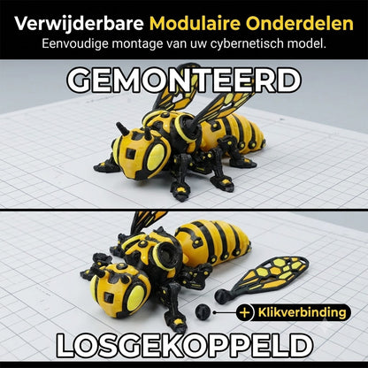 Dit is geen insect, dit is een mecha-monster! Demonteerbare gewrichten, futuristisch design