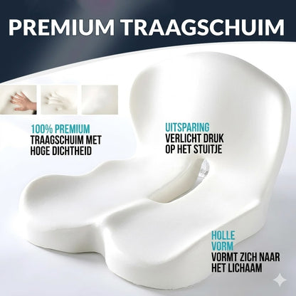 Antislip zitting van traagschuim