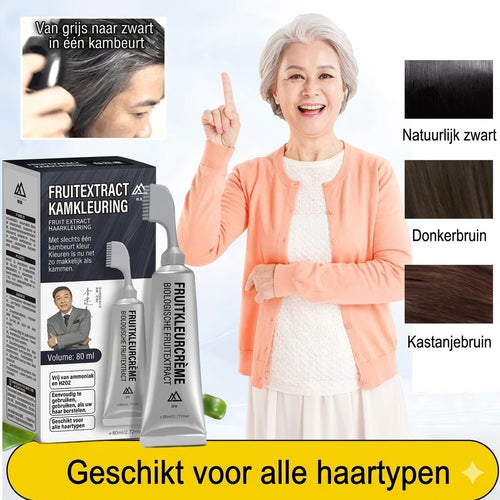 Fruit Essence kam voor het verven van het haar