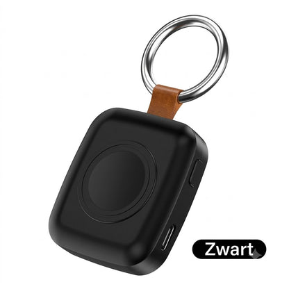Compacte Magnetische Smartwatch Powerbank van 1200mAh met Sleutelhanger
