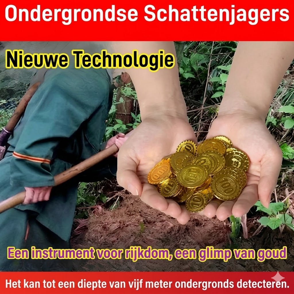 LED Knipperend Alarm Metaaldetector