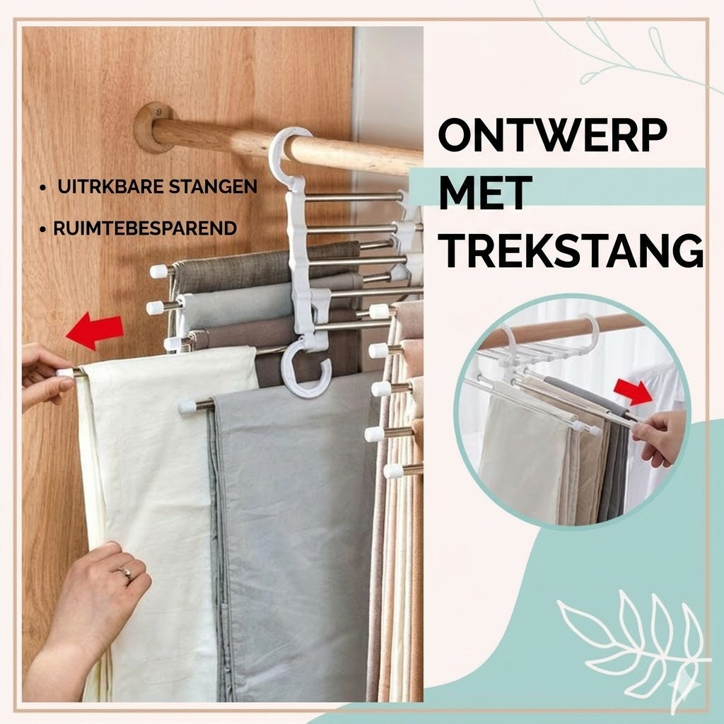 Multifunctioneel broekenrek