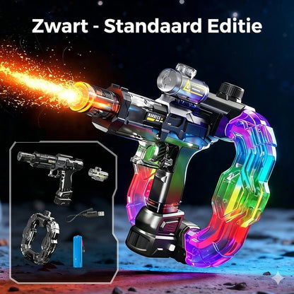 Regenboog oplichtend waterpistool