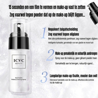 Matterende Waterproof Make-up Setting Spray met SPF 45