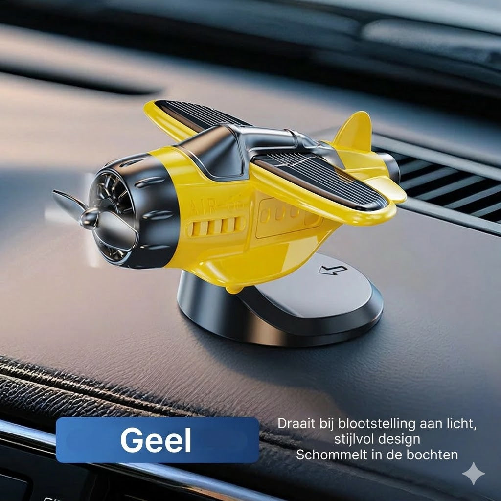 Vliegtuigmodel voor autodecoratie met