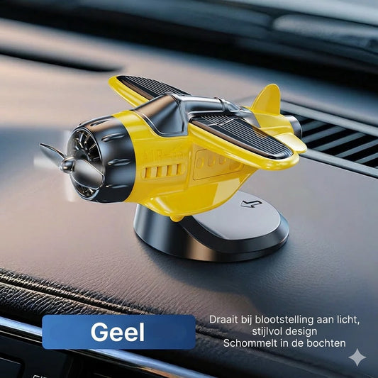 Vliegtuigmodel voor autodecoratie met
