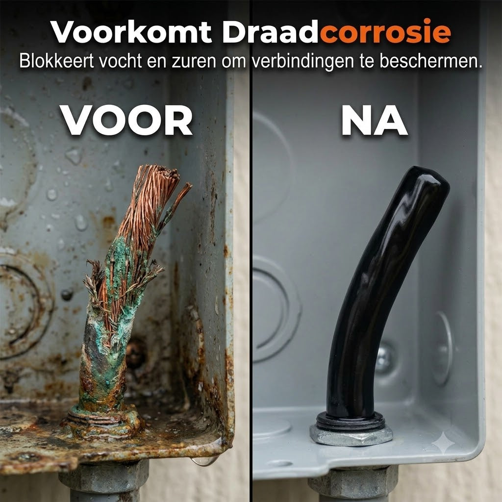 Vloeibare elektrische isolatietape als afdichtmiddel