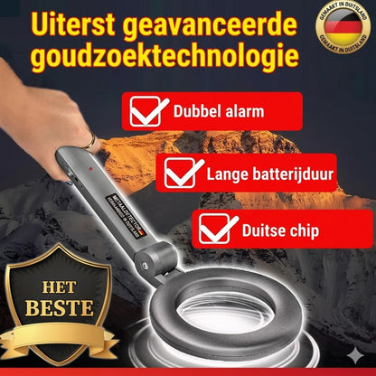 LED Knipperend Alarm Metaaldetector