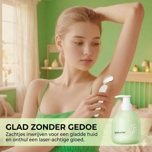 Milde en niet-irriterende ontharingscrème（230g+Schraper）