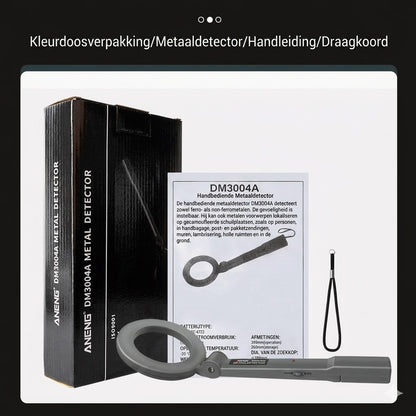 LED Knipperend Alarm Metaaldetector