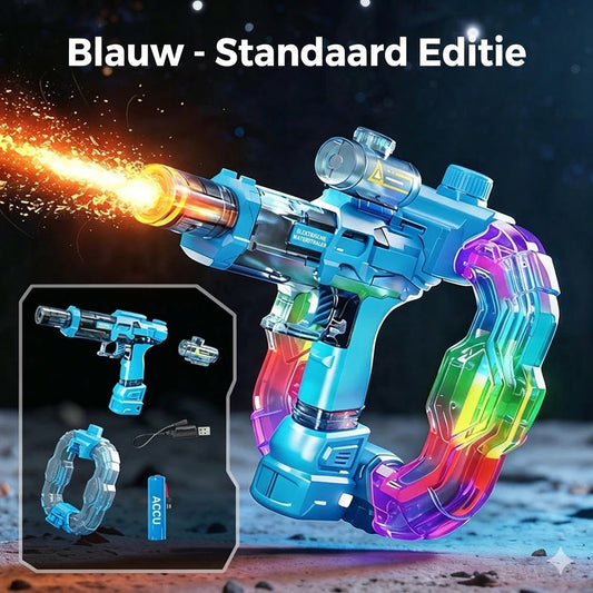 Regenboog oplichtend waterpistool