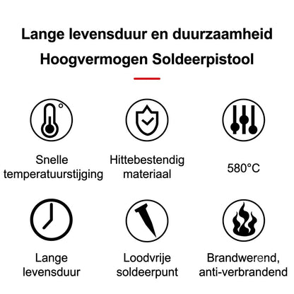 Professioneel laspistool voor reparaties