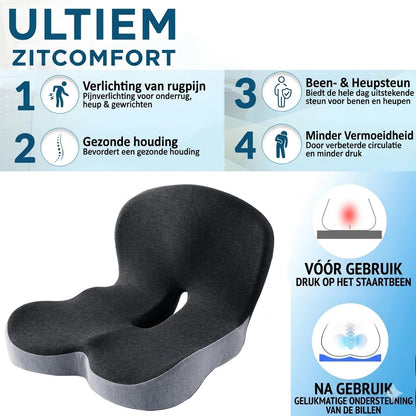 Antislip zitting van traagschuim
