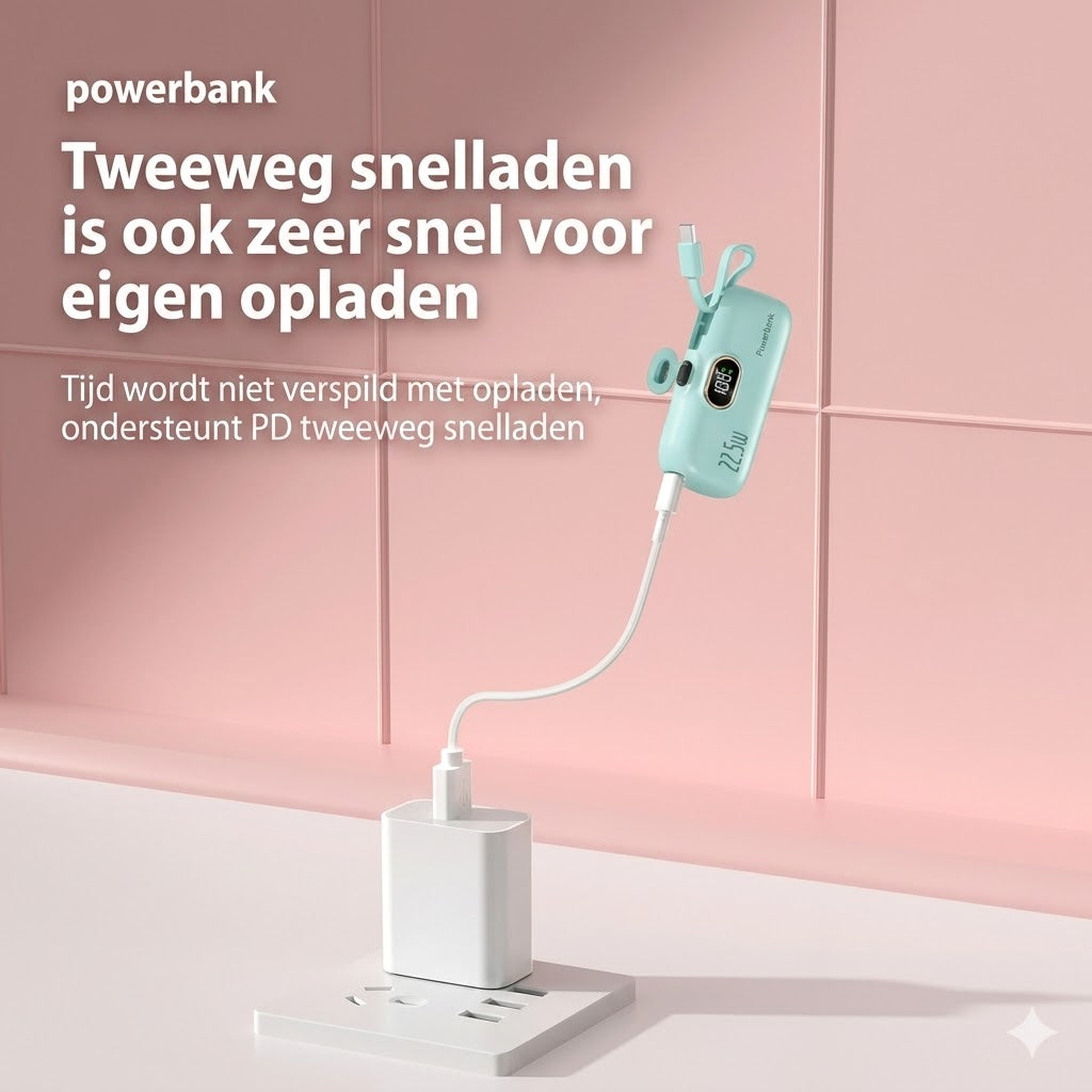 5000mAh Mini Draagbare Telefoon Powerbank