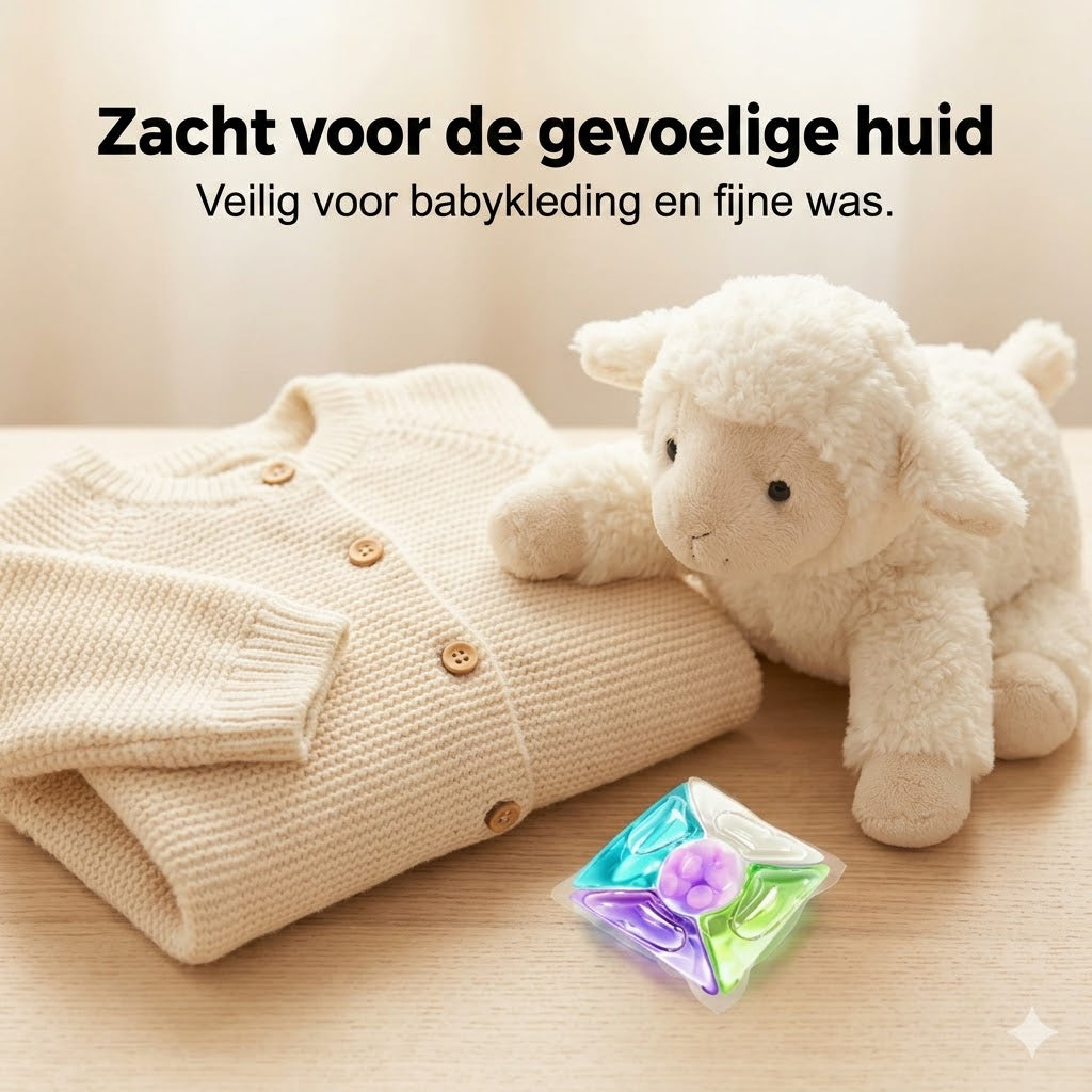 Wasmiddelcapsules voor grondige reiniging en sterilisatie (11g*5 Stuks)