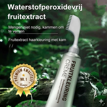 Fruit Essence kam voor het verven van het haar