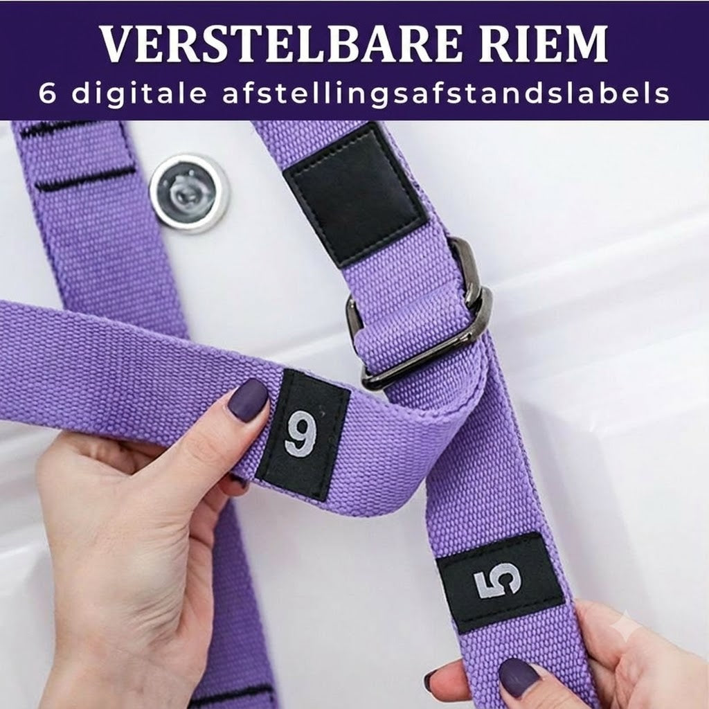 Verstelbare Yogaband voor Rekken en Houding