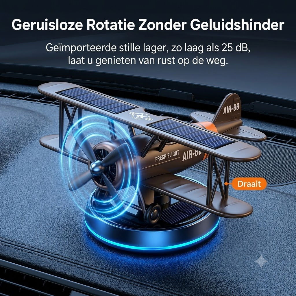 Vliegtuigmodel voor autodecoratie met