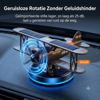 Vliegtuigmodel voor autodecoratie met