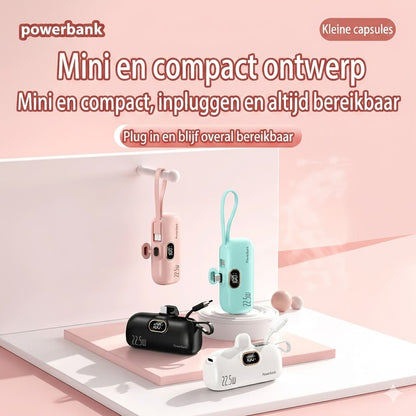 5000mAh Mini Draagbare Telefoon Powerbank