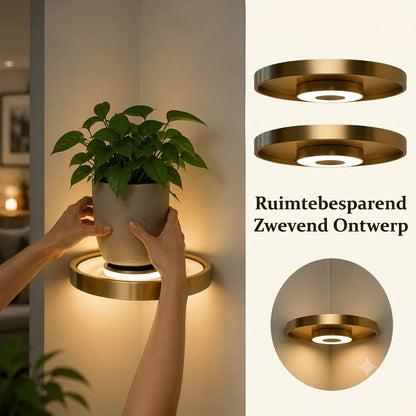 Verlichte Wandplank