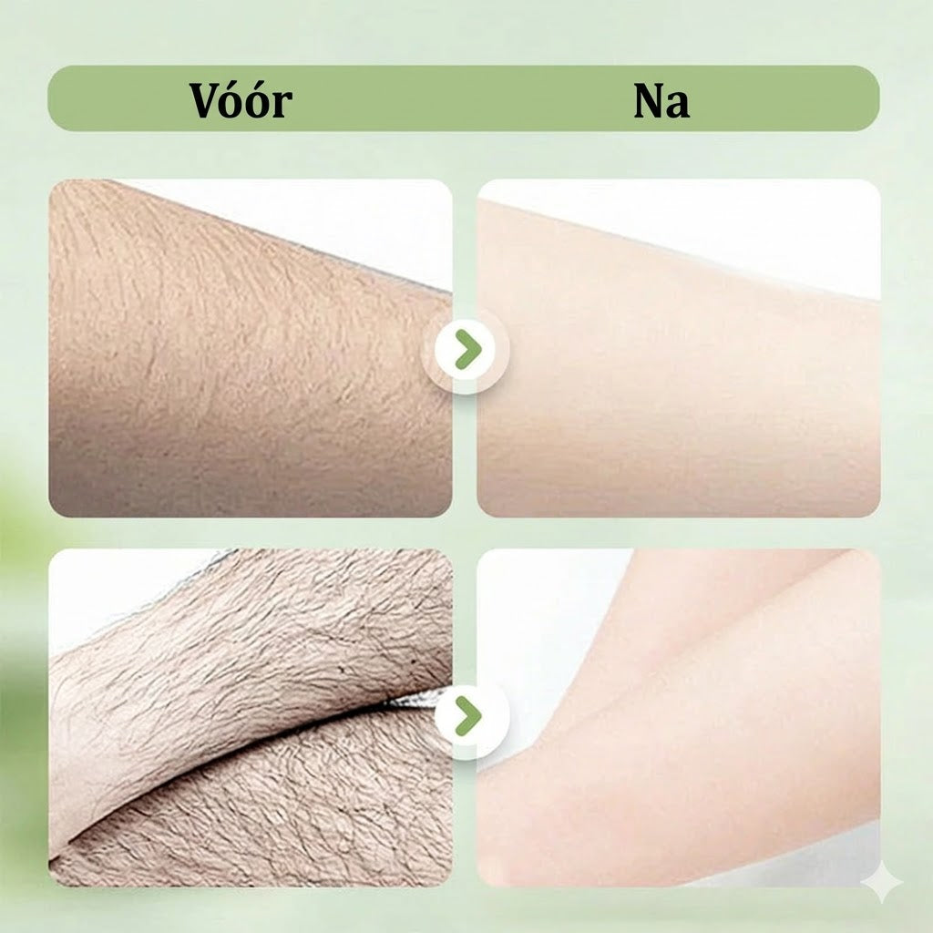 Milde en niet-irriterende ontharingscrème（230g+Schraper）