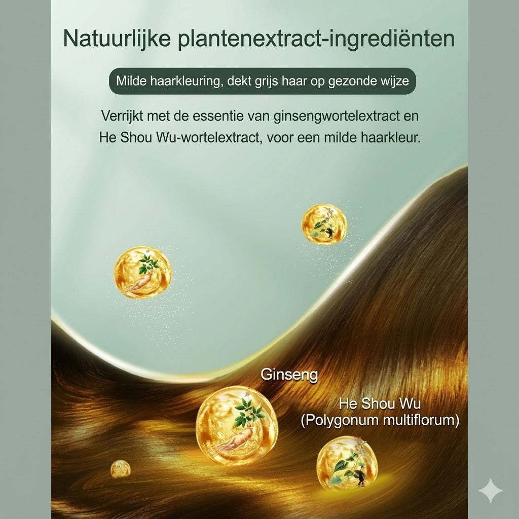 Fruit Essence kam voor het verven van het haar