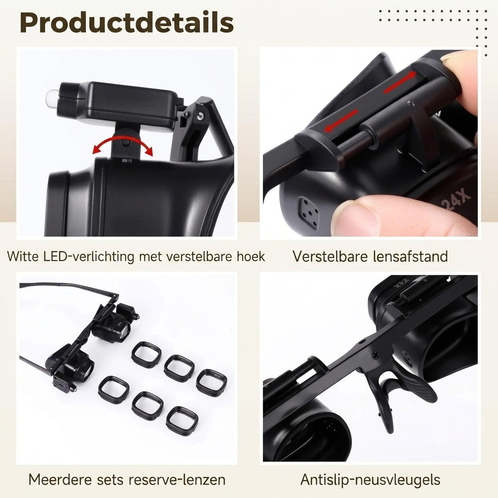 LED Loep met Verstelbare Houder