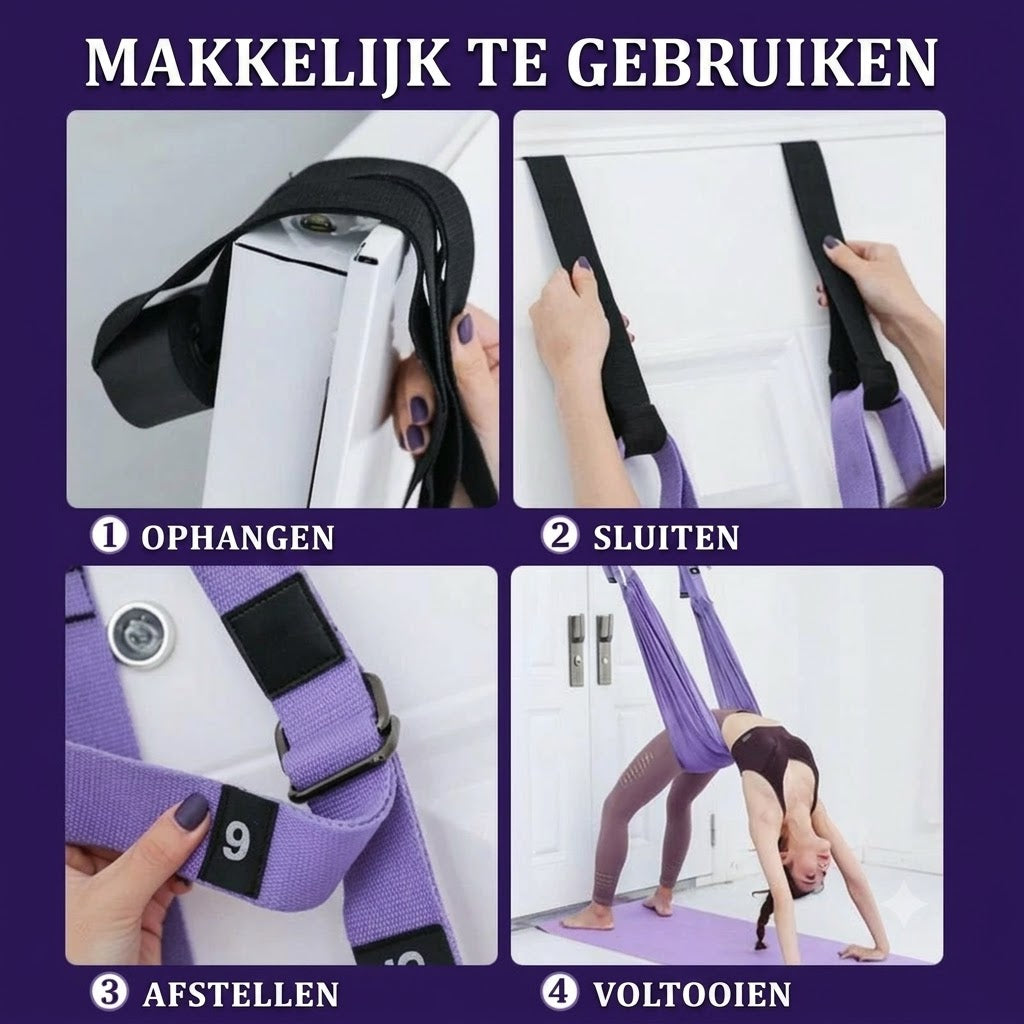 Verstelbare Yogaband voor Rekken en Houding