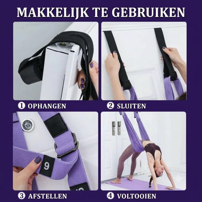 Verstelbare Yogaband voor Rekken en Houding