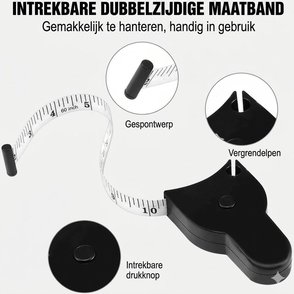 Automatisch oprolbaar meetlint