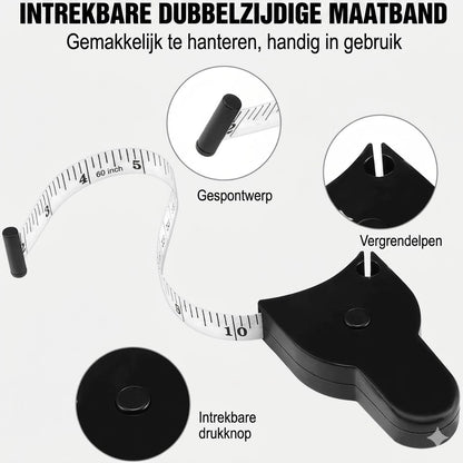 Automatisch oprolbaar meetlint