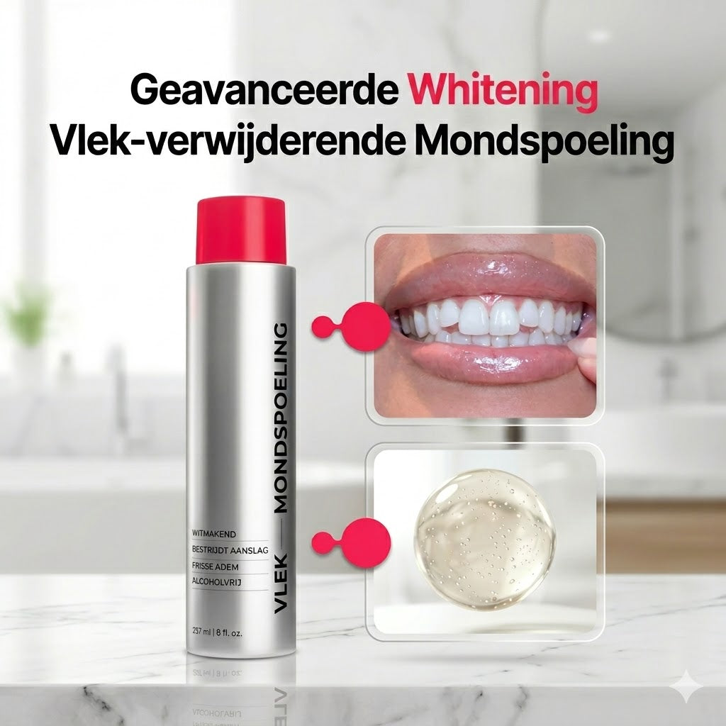 Vlekverwijderende Whitening Mondspoeling