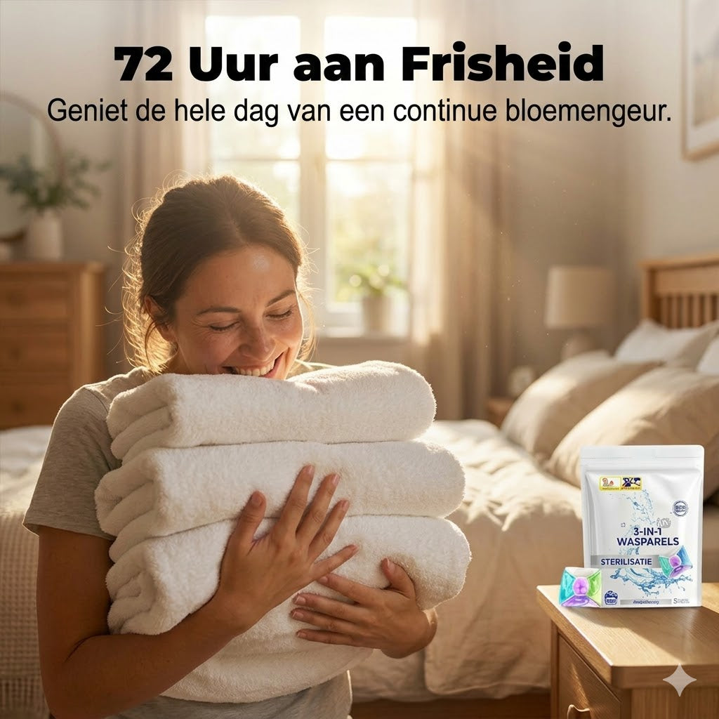Wasmiddelcapsules voor grondige reiniging en sterilisatie (11g*5 Stuks)