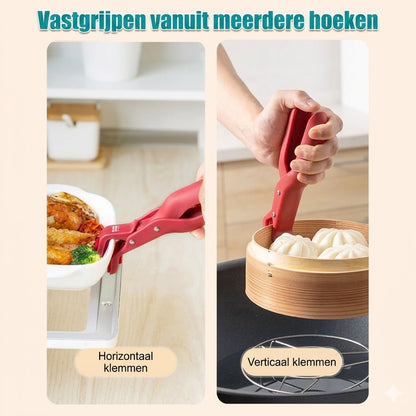Multifunctionele anti-verbrandingskomhouderclip