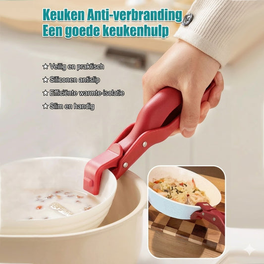 Multifunctionele anti-verbrandingskomhouderclip