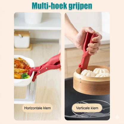 Multifunctionele anti-verbrandingskomhouderclip