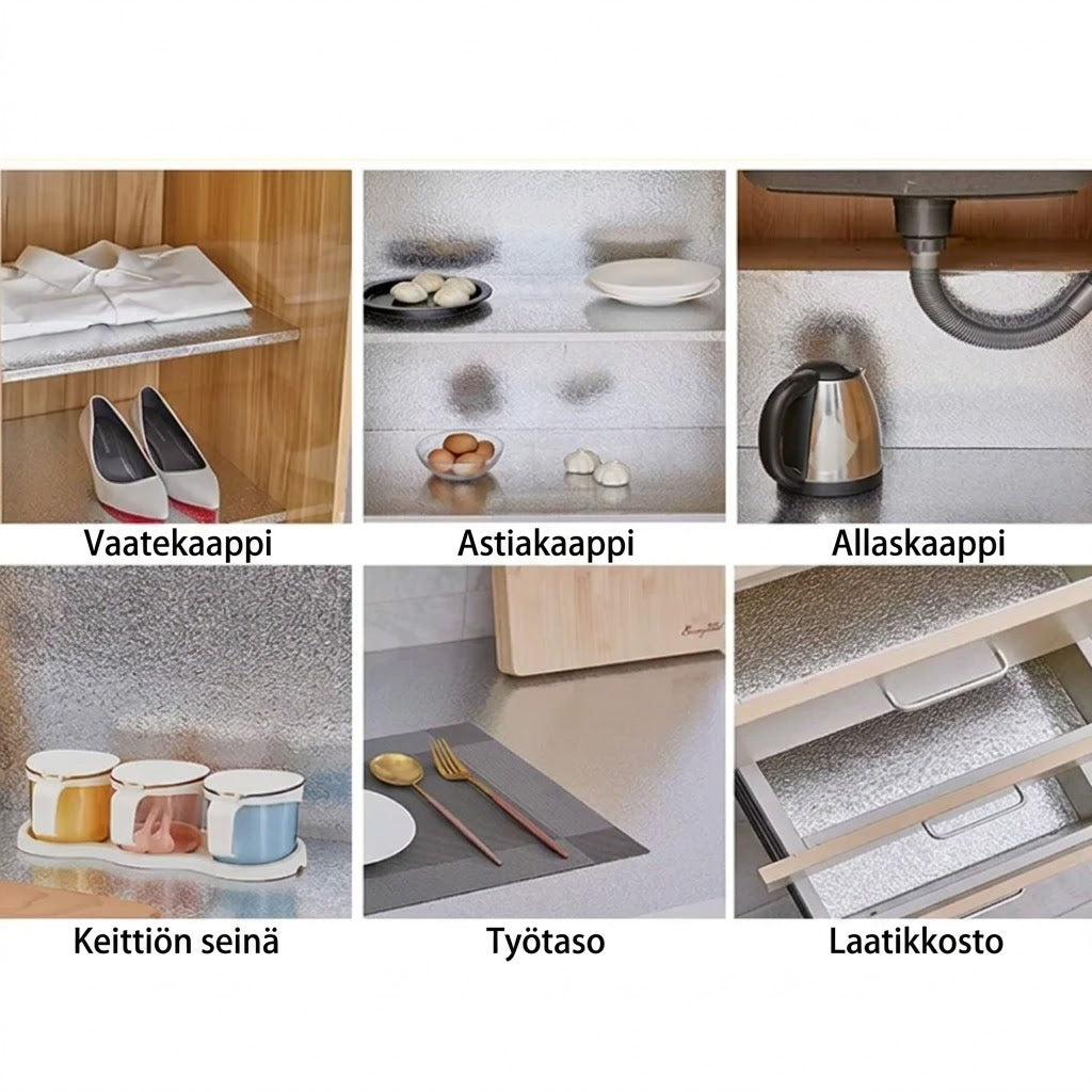 Eenvoudig Aanbrengbare Keukenfilm Oppervlaktebescherming（60cm×300cm）
