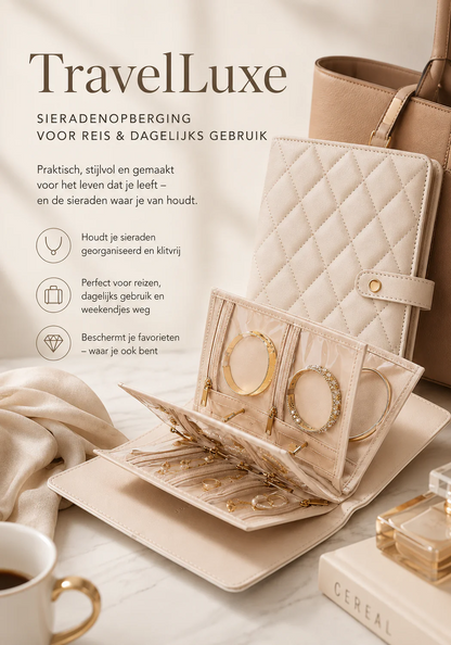 TravelLuxe Sieradendoos Compact En Altijd Georganiseerd