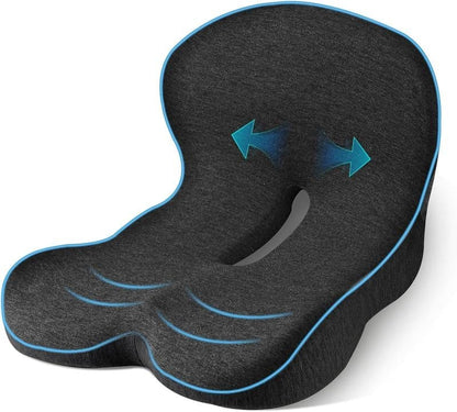 Antislip zitkussen van traagschuim