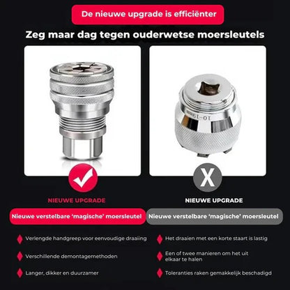 Universele Verstelbare Dopsleutel