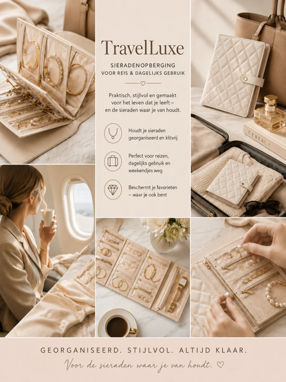 TravelLuxe Sieradendoos Compact En Altijd Georganiseerd