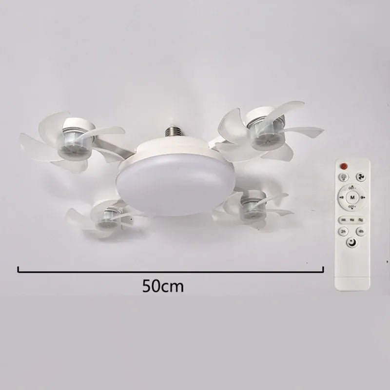 AirDrone plafondventilator met LED verlichting en afstandsbediening