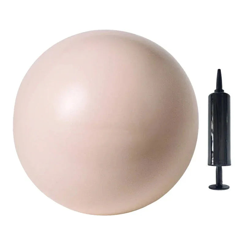 Pilatesbal 15 cm – explosieveilig, honingraat antislip, draagbaar