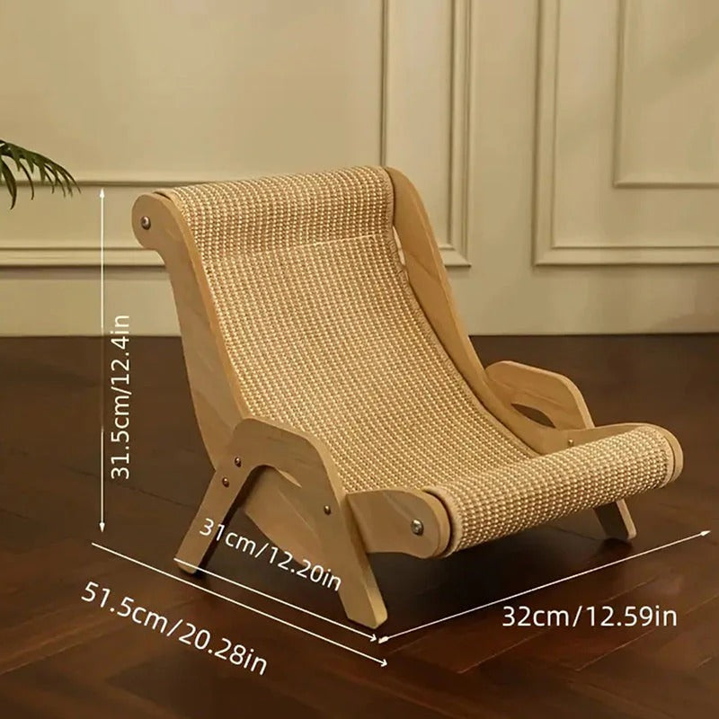 2-in-1 Sisal krabpaal voor katten