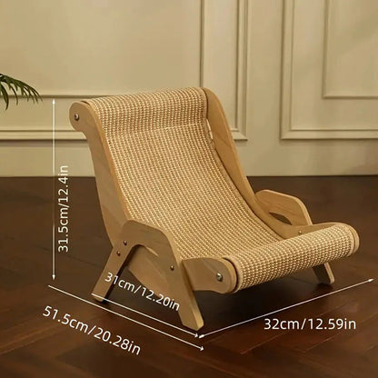2-in-1 Sisal krabpaal voor katten