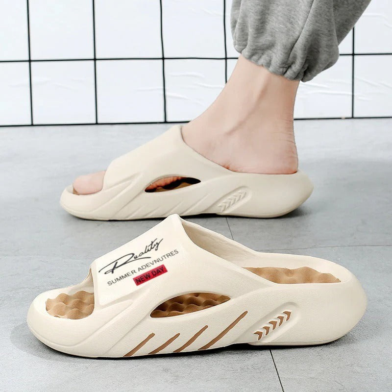 Cloud-sandalen met dikke antislipzool voor here