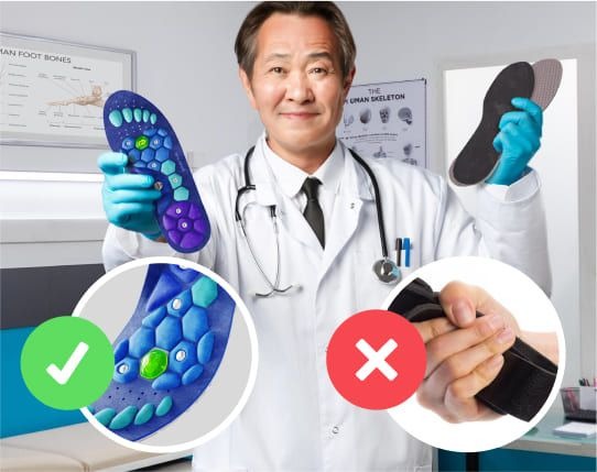 Medivital magnetische acupressuur inlegzolen