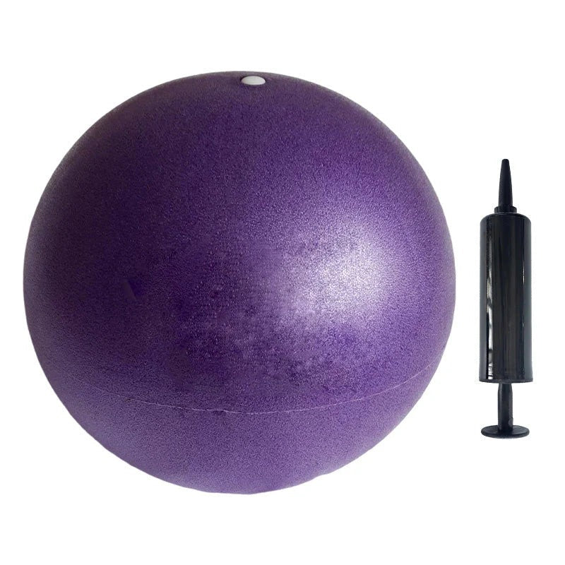 Pilatesbal 15 cm – explosieveilig, honingraat antislip, draagbaar